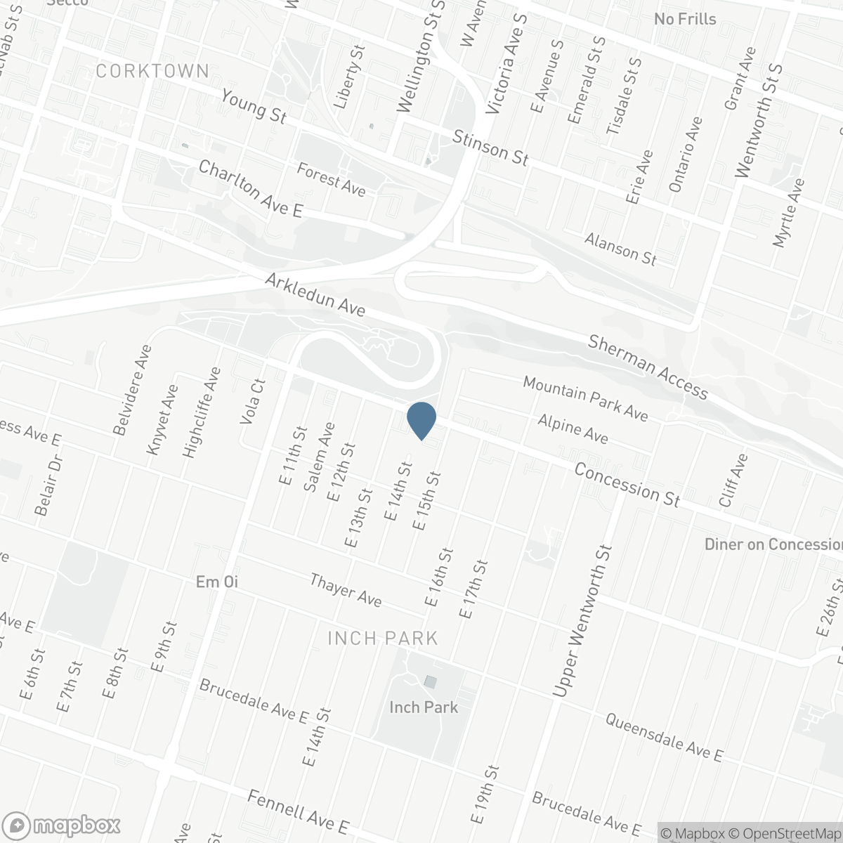 350 CONCESSION Street Unit# 302, Hamilton, Ontario L9A 1B6